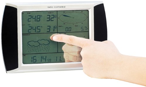 FreeTec Touchscreen-Wetterstation mit PC-Anschluss & Außenstation - 6