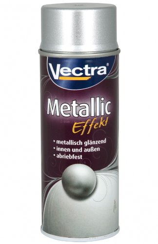 Vectra 6442 Metallic Effekt Spray Silber Metallisch Glänzend 400ml UN1950 (ALA58)