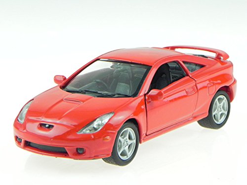 Preisvergleich Produktbild Toyota Celica rot Modellauto TO49720W Welly 1:34