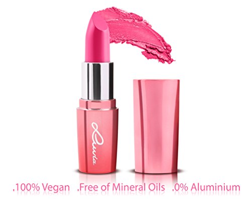Luvia Cosmetics – Lippenstift Hot Rose – Lippenstiftfarbe L357C – Lippenstift Textur Pflegend – Veganer Lippenstift mit Vitamin E - 4