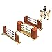 Produktbild Kinds Globe Farm 3-tlg. Set Hindernisse für Pferde 1:24 Kinder Spielzeug 610119