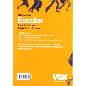 Diccionari Escolar Català-Castellà / Castellano-Catalán (Vox - Lengua Catalana - Diccionarios Escolares)