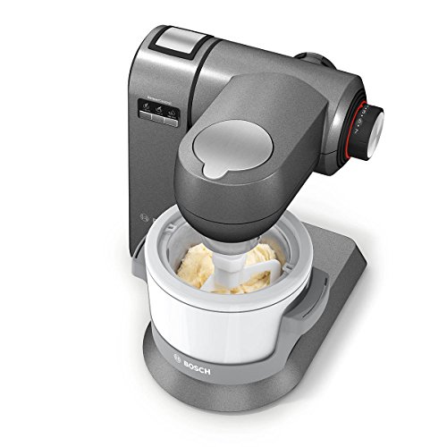 Bosch MUZXEB1 Lifestyle Set FrozenDreams mit Eisbereiter und Spritzschutzdeckel, Einfüllöffnung, weiß - 2