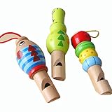 Holz-Tier Pfeife Musikinstrument Spielzeug Baby Kind Bevorzugen Bildungs - 3