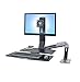 Produktbild ERGOTRON 24-314-026 Workfit-A II LCD-Monitor Stand (bis 76,2 cm (30 Zoll), Belastbarkeit bis 11,3kg)