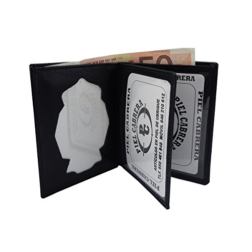 Cartera para policia Nacional tipo libro