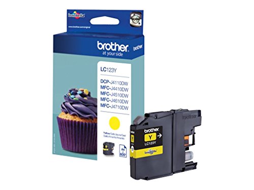 Brother LC-123Y Cartucho de tinta - amarillo LC-123Y