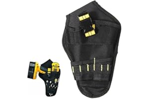 JIAKALAMO Heavy-Duty Impact Driver Holster,Impact Driver Holster Drill Holster for Tools and Drill Bits