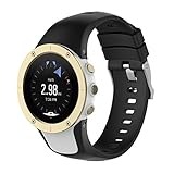 Baodanjiayou Ersatzarmband für Suunto Spartan Trainer, HR-Band, Silikon