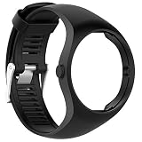 COLORFUL_ Polar M200 Ersatzarmband ,Weicher Silikonkautschuk ,Schwarz