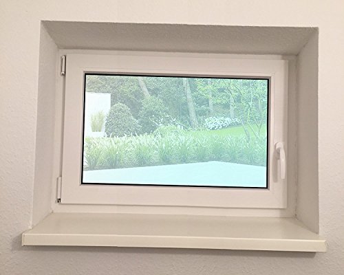 Kellerfenster – Kunststoff – Fenster – weiß – BxH: 100 x 50 cm – DIN links- 2-fach-Verglasung – Wunschmaße ohne Aufpreis – Lagerware - 5
