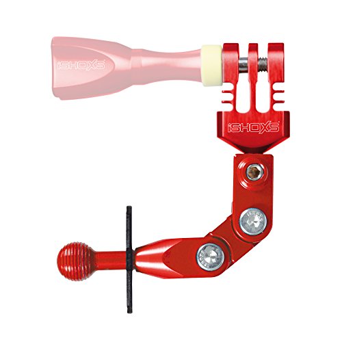 iSHOXS Xtension Alu Extension, GoPro kompatibel, 65mm, CNC gefrst aus 6061 T6 Aluminium, perfekter Einbau in iSHOXS Halterungssysteme mit Kugelkopf, 2 Gelenke fr riesige Verstellmglichkeiten (Rot) iSHOXS Xtension Alu Extension, GoPro kompatibel, 65mm, CNC gefrst aus 6061 T6 Aluminium, perfekter Einbau in iSHOXS Halterungssysteme mit Kugelkopf, 2 Gelenke fr riesige Verstellmglichkeiten (Rot)