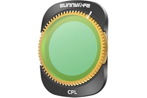 Holilo CPL Filtre d'Objectif pour DJI OSMO Pocket 3, Transmission Elevée Revêtement Multicouche Anti-Rayures Anti-Huile Lens Filter Accessoire Drone