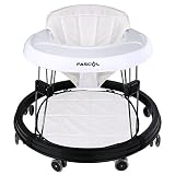 Fascol Kindestuhl Treppenstuhl Babystuhl Baby Laufwagen für das Erlernen faltbar und justierbar in der Höhe (40-42-44cm)