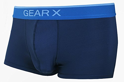 Preisvergleich Produktbild 3D Schnell trocknend Funktionsunterwäsche Penis Hodensack Trennung antibakteriell geruchshemmenden kein Geruch Boxer Slip Korea Patent Produkt, Textil, natur, XL(Waist36-39in)