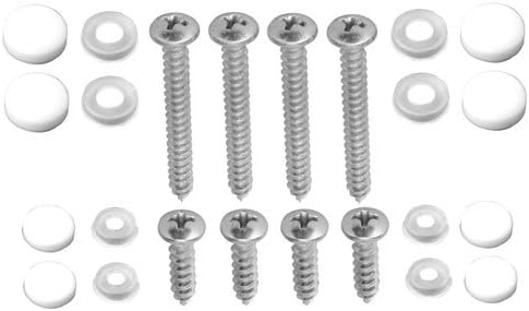 John Sterling CD-0047 Closet Pro Shelf Bracket Mounting Screws, White