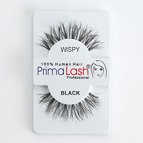 PrimaLash Professional 100% Human Hair Strip Lashes Style #WISPY