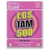 8.Sınıf LGS Tam 500 Soru Bankası