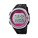 Produktbild Skmei Herren Frauen Herzfrequenz Monitor Schrittzähler Digital Sport Armbanduhr 50 m Wasserdicht, damen Mädchen Jungen unisex, rosarot