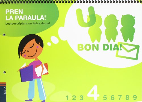Quadern lectoescriptura nº 4 pren la paraula! edinfantil