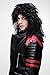 Party/Fancy Dress/Halloween WIG men women unisex HARDROCK HEAVY NWOBHM Hair Metal 80ies MULLET long black curly BW563-P103 COSPLAY