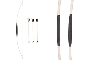 Holzspielerei Madera interino 73706-100 - Arma - los niños Arco con 3 Flechas 100 cm, Ventosa