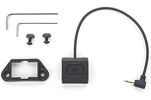 SBGJMY 2.5MM Plug for Tactical PEQ DBAL M3X,Remote Pressure Switch Portable Control Switch (BK)