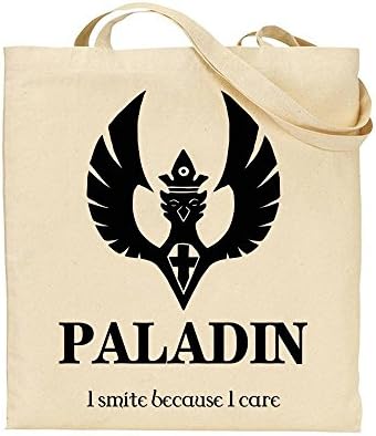 PALADIN - Fantasy Tabletop Role-Playing - Character - TOTE - Bag - Handbag - Shopping - Novelty Gift by TeeDemon®