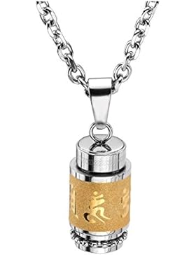 JOVIVI Edelstahl Memorial Gebets Anhänger,