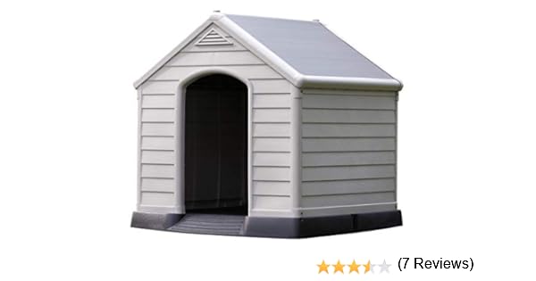 Keterchalet Et Jardin 12 921177 Niche Pour Chien Résine Beigemarron 99 X 95 X 99 Cm