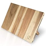 EINZIGARTIGES PRODUKT AUS HARTHOLZ - jede J. Frederic Magnet Messer Halterung ist ein Unikat dank des natürlichen Materials aus Akazienhartholz, das je nach Endprodukt ein etwas anderes Muster aufweist. Akazienhartholz hält eine sehr lange Zeit.