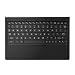 Produktbild Sony Mobile Bluetooth Wireless NFC Tragbare Tastatur Portable Keyboard mit Integriertem Touchpad für Xperia Tablet Z4 - Schwarz, QWERTY - Layout