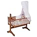 Broderie Anglaise Baby Crib 3 Piece Bedding Set White