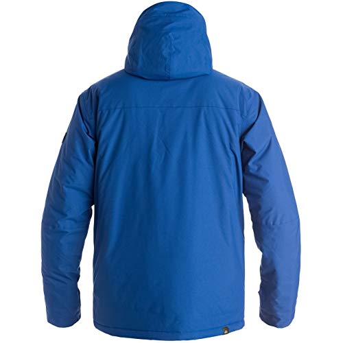 Quiksilver Mission Solid Chaqueta Nieve, Hombre, Azul, L