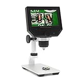 KKmoon Digital Elektronisch Mikroskop mit 4.3 Zoll 3.6MP LCD...