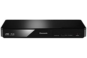 Panasonic Lecteur Blu Ray 3D upscaling 4K DMP-BDT180EF I Convertisseur Ultra Haute Définiton Lecture JPEG 4K Applications internet Vidéo à la demande Port USB noir - Version Française
