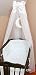 10 pcs Crib Bedding Set /Bumper/sheet/duvet/CANOPY /Free Standing Canopy Holder-WHITE