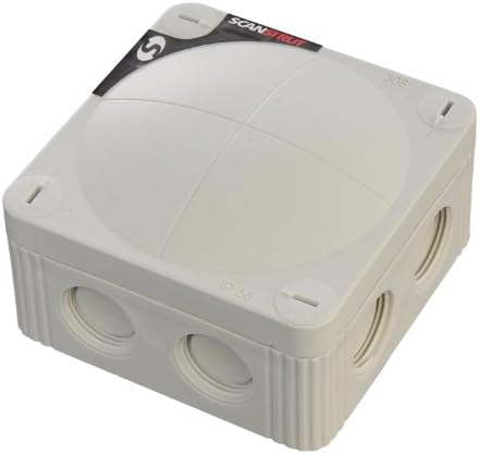 Scansturt SB8-10 Deluxe Junction Box 10 Fast Fit Terminals - White