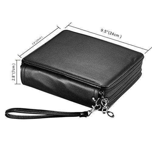 UTRO 127 ranuras PU Cuero portal pices capacidad grande Caja de l piz de Estudiantes bolso de la pluma Organizador bolsa de caso estacionario lapiz de color l piz bolsa de arte dibujo para Oficina Escuela Viaje Sin L pices Negro reviews UTRO 127 ranuras PU Cuero portal pices capacidad grande Caja de l piz de Estudiantes bolso de la pluma Organizador bolsa de caso estacionario lapiz de color l piz bolsa de arte dibujo para Oficina Escuela Viaje Sin L pices Negro