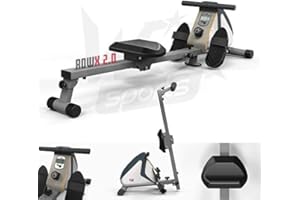 We R Sports¨ Deluxe Magnetic Rowing Machine Body Tonner Fitness Cardio Gym Workout Weight Loss