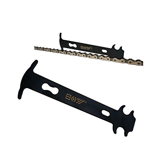 Ladicha Bike Bicycle Chain Measurement Ruler Chain Wear Degree