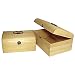 Produktbild Rayher 6166500 Holz-Koffer, 24,5 x 16,5 x 11,5 cm, Antikbeschlag, Griff und Verschluss aus Metall, Bastelkoffer, Utensilienkoffer, Holzkoffer, Holzbox, unlackiert, naturbelassen, Ohne Inneneinteilung