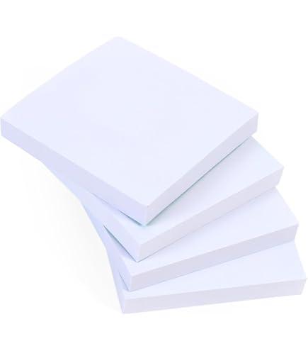 Aazon.co : &G Sticky Notes 3 X 3 Inch, 6pcs Note Pads Colors Sheets - View #2