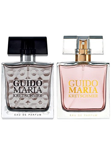 LR Guido Maria Kretschmer Eau de Parfum Women 50ml & Men 50ml - Fragrance Set by L R