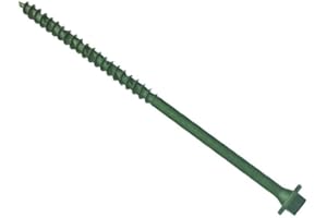 FORGEFIX ForgeFast Timber Fixing Screws | 7.0 x 200mm | Green | Tub 50