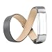 Produktbild Replacement Armband für Fitbit Alta / Fitbit Alta HR, Wearlizer Ersatz Doppel Tour Lederarmband Wrist Band Watchband Strap Uhrenarmband Erstatzband mit Schnalle für Fitbit Alta