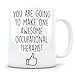 Produktbild Occupational Therapist Graduation Gifts - Future OT Graduates - New Occupational Therapist Coffee Mug for Men and Women School Students Class of 2018 - Funny Grad Diploma or Degree Congratulations