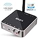 Price comparison product image EKSA Bluetooth 5.0 Transmitter Receiver, 164ft Long Range with Wireless 3.5mm Audio Adapter for TV Audio, PC & Home Stereo Speakers, Dual Link, aptX Low Latency, 3.5mm Audio Devices Home Sound System