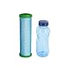 Produktbild Wasserfilter-Zentrum Filterpatrone EM Premium 5 Carbonit & Tritan Trinkflasche 0,5l BPA frei