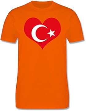 Städte & Länder Kind - Türkei Herz - Kinder T-Shirt